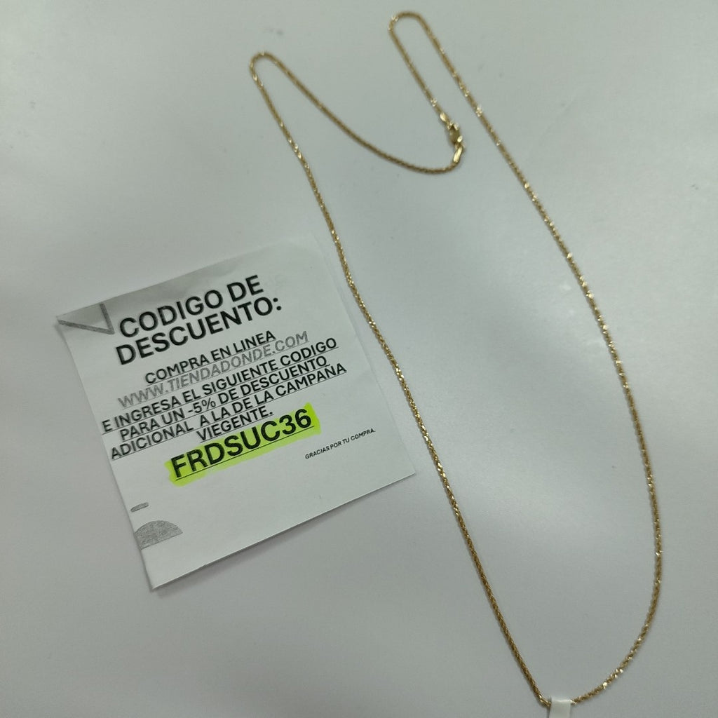 CADENAS TORSAL ORO 14K 3.8 (NUEVO)