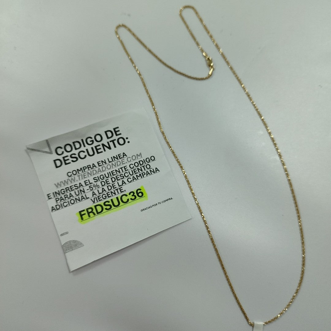 CADENAS TORSAL ORO 14K 3.8 (NUEVO)