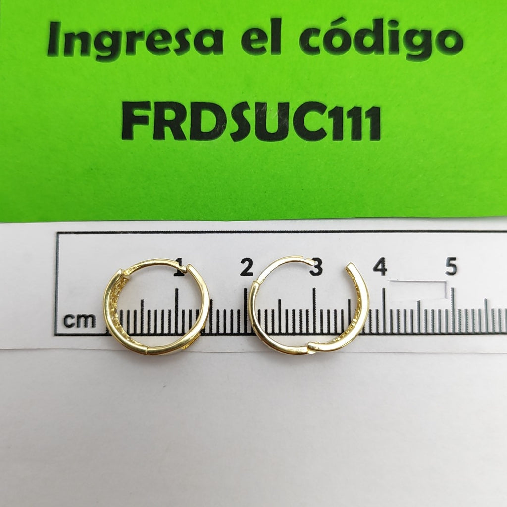HUGGIES ORO 14K 2.6 (NUEVO)