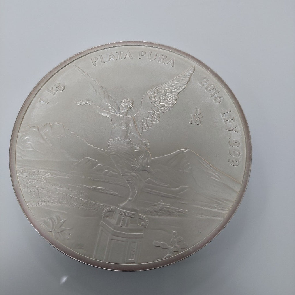 MEDALLA CONMEMORATIVA. PLATA. 1000 GRMS (SEMINUEVO)