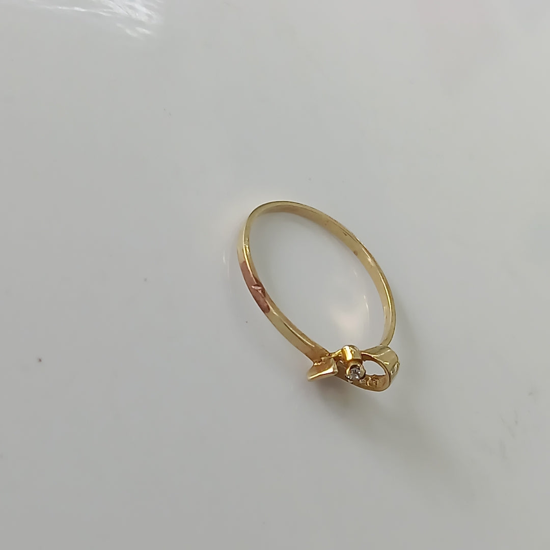 ANILLITO ORO 10 K 1,10 GRMS (SEMINUEVO)