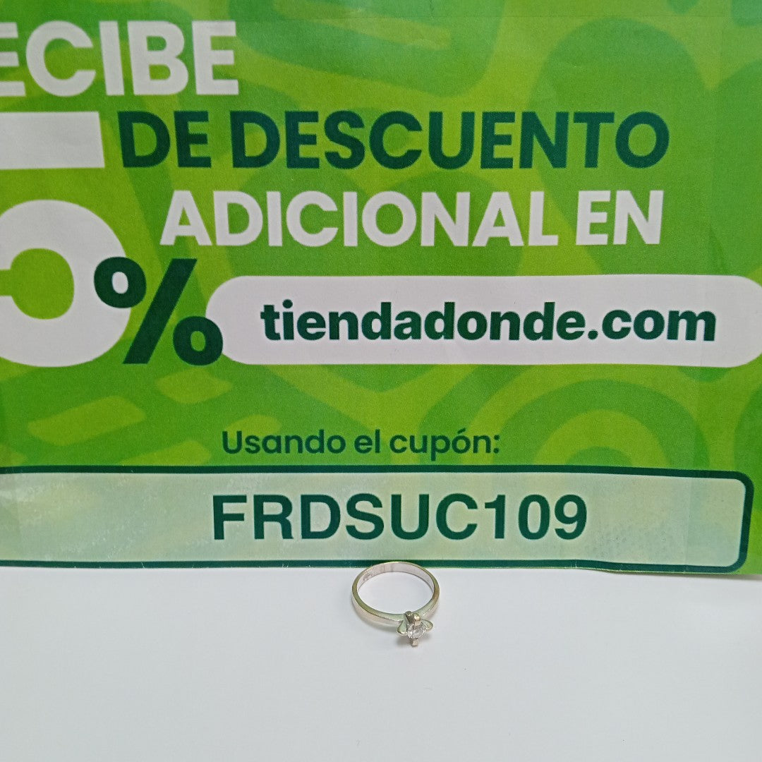 ANILLITO ORO BLANCO 14 K 3,10 GRMS (SEMINUEVO)