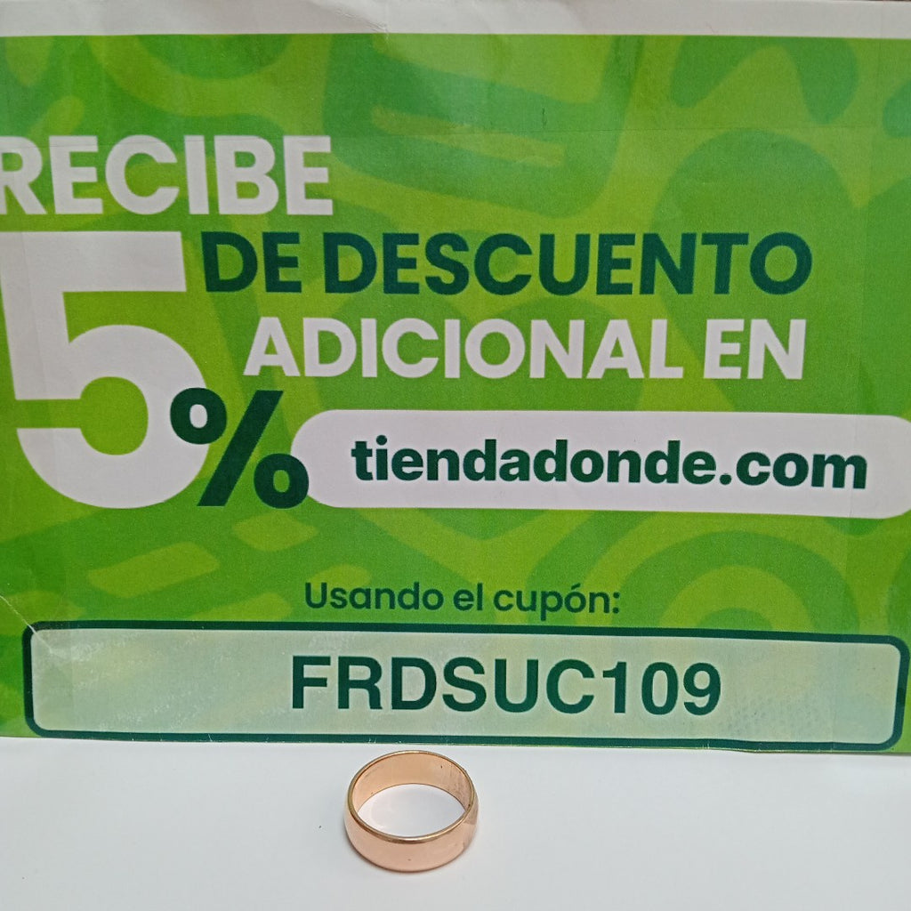 ARGOLLA ORO 14 K 11,60 GRMS (SEMINUEVO)