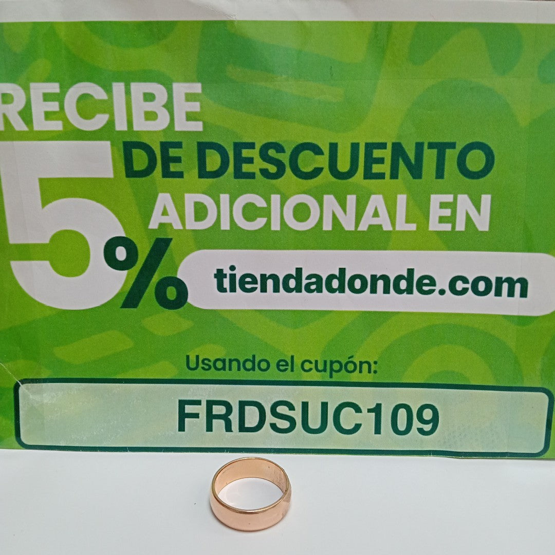 ARGOLLA ORO 14 K 11,60 GRMS (SEMINUEVO)