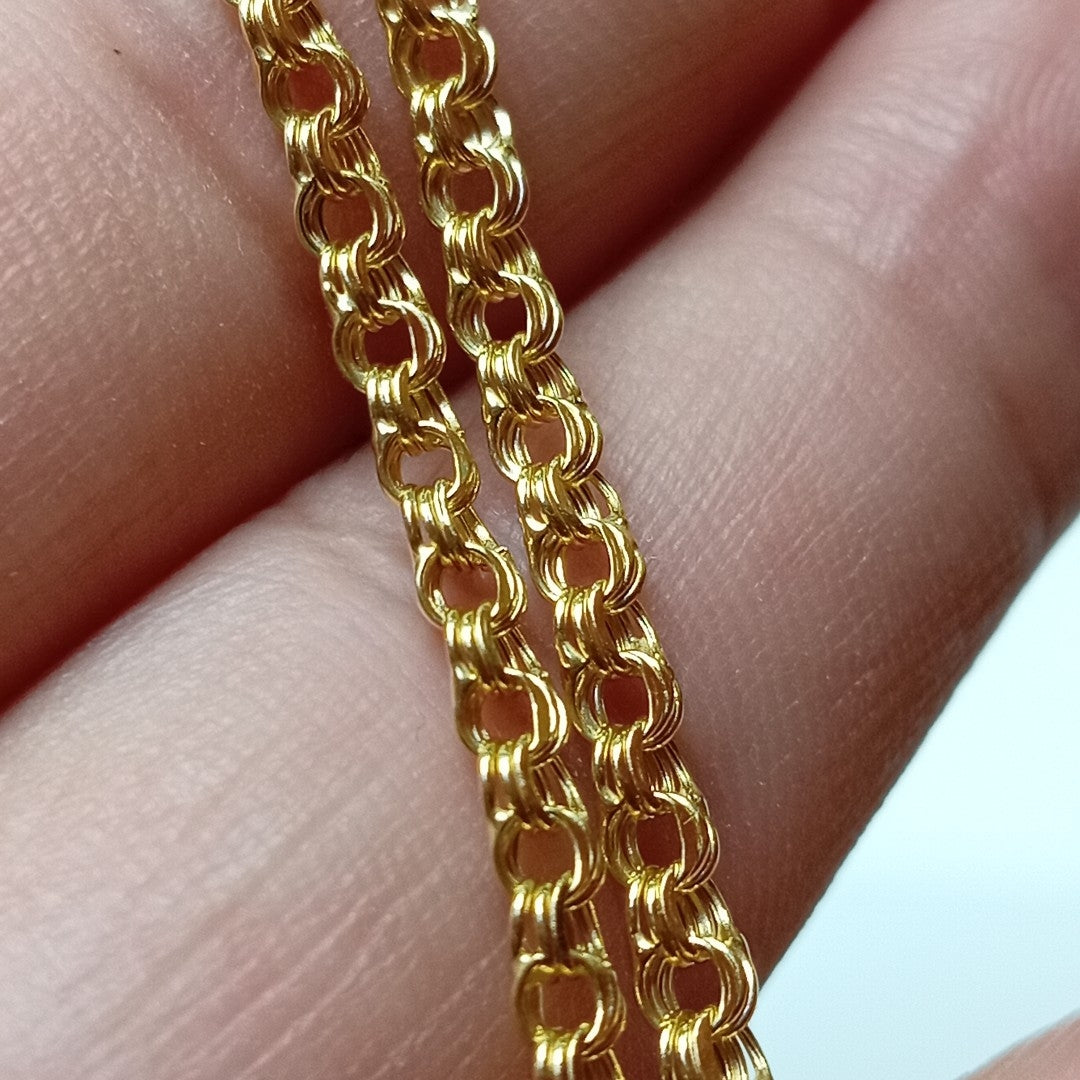 PULSERAS CABALLERO ORO 14K 1.8 (NUEVO)