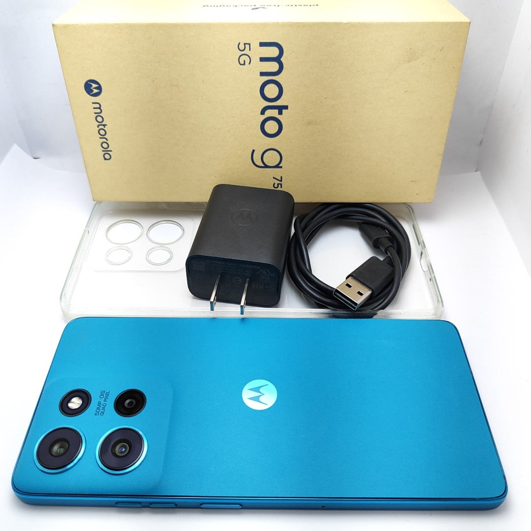 CELULAR MOTOROLA MOTO G75 5G XT2437-2 (2024) 256 GB 8 GB RAM (SEMINUEVO)