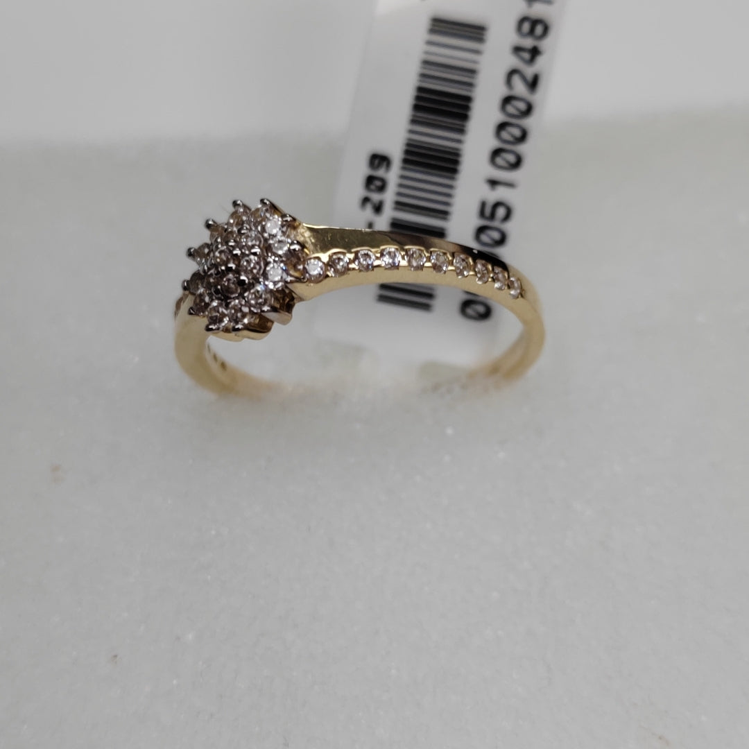 ANILLOS DAMA ORO 14K 2 (NUEVO)