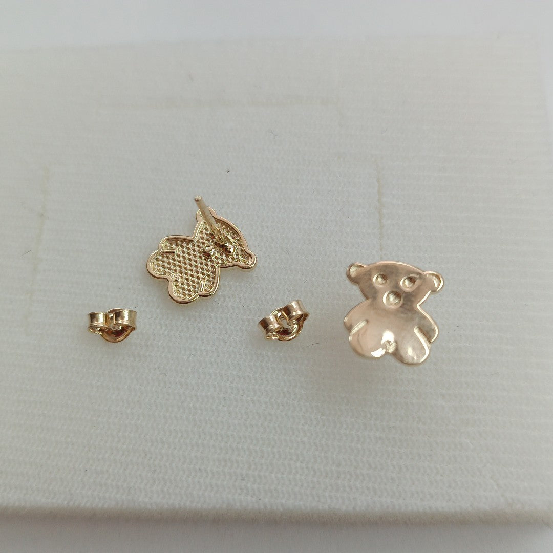 BROQUELES ORO 14K 1.5 (NUEVO)