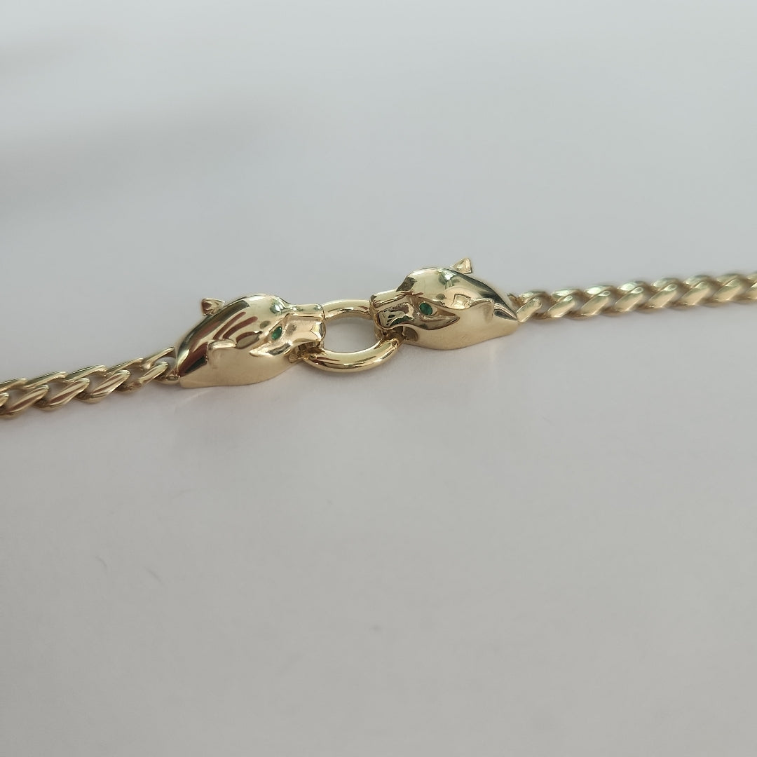 PULSERAS CABALLERO ORO 14K 8.3 (NUEVO)