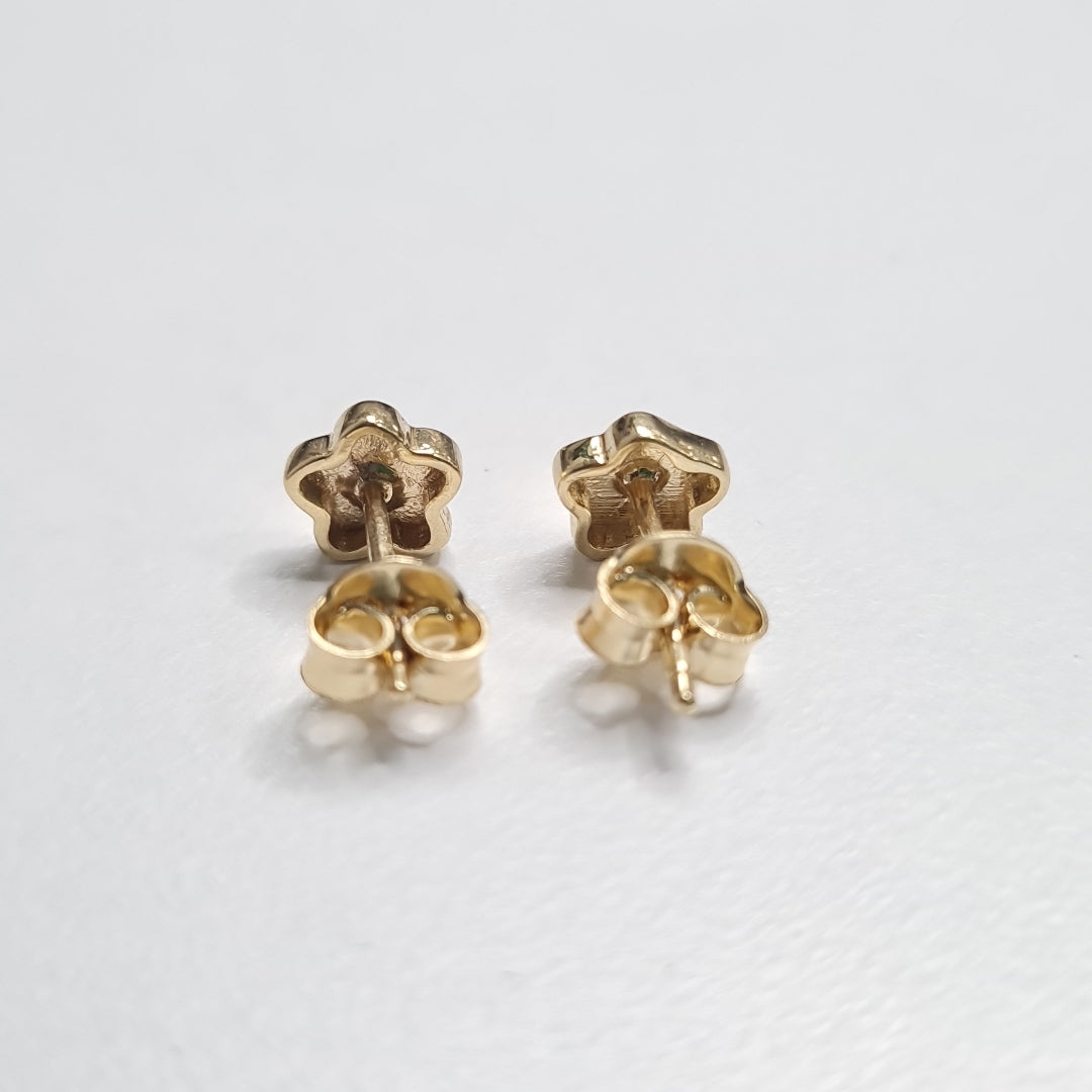 BROQUELES ORO 14K 1.1 (NUEVO)