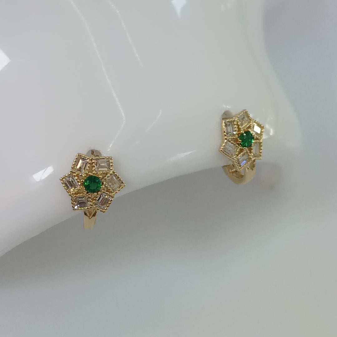 BROQUELES ORO 14K 1.3 (NUEVO)
