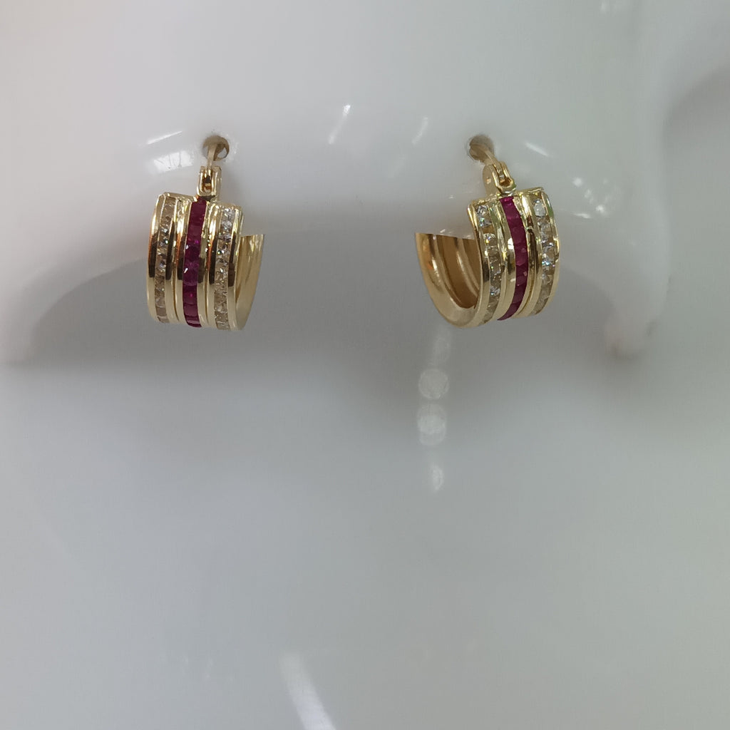 ARRACADAS ORO 14K 2.7 (NUEVO)