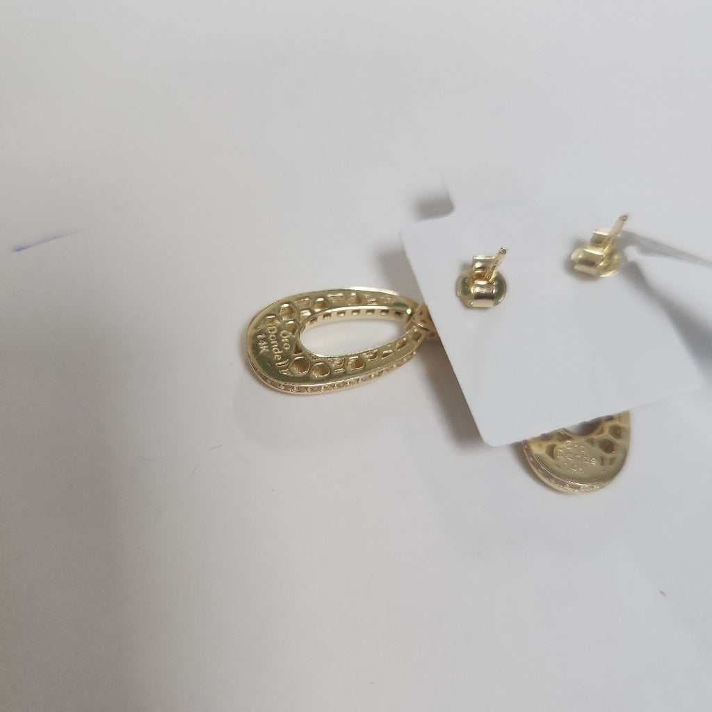 BROQUELES ORO 14K 4.3 (NUEVO)