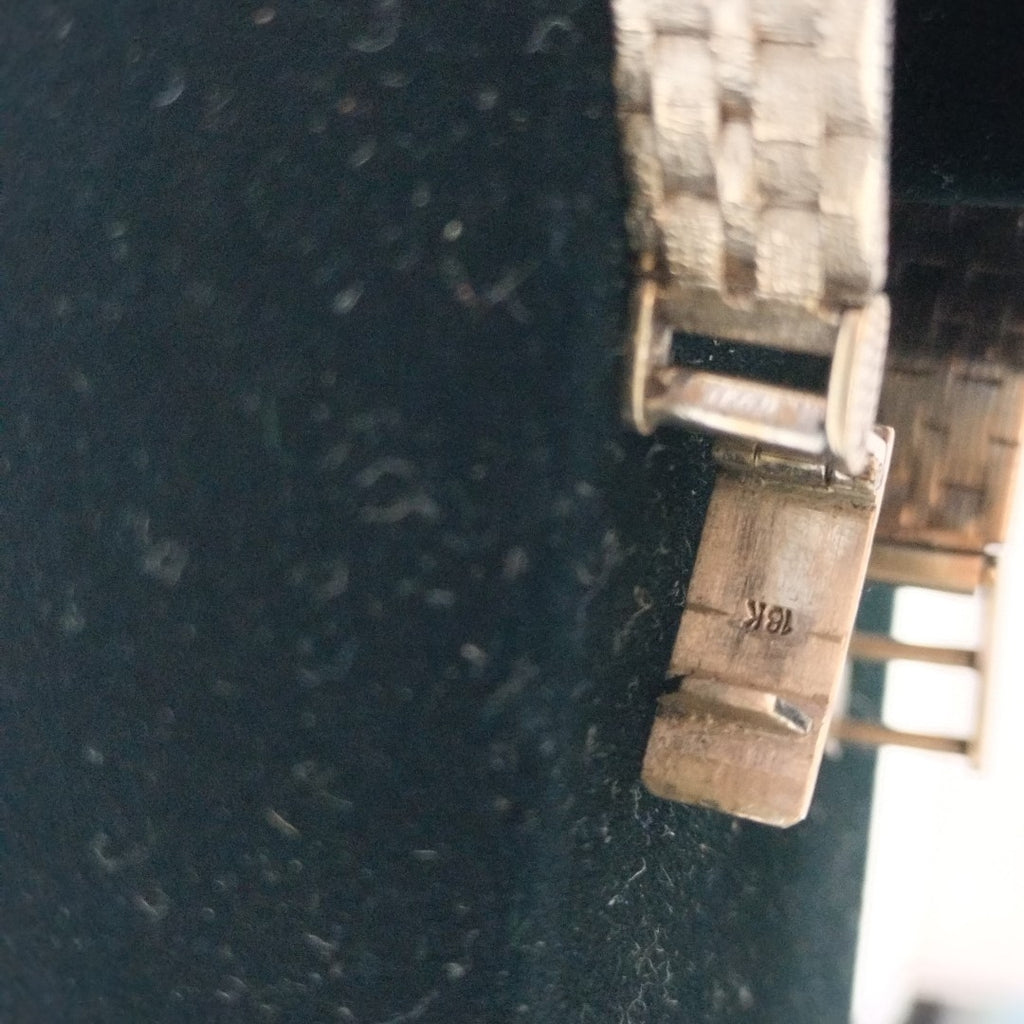 RELOJ CAJA Y PULSO ORO ORO BLANCO 18 K 28,90 GRMS (SEMINUEVO)