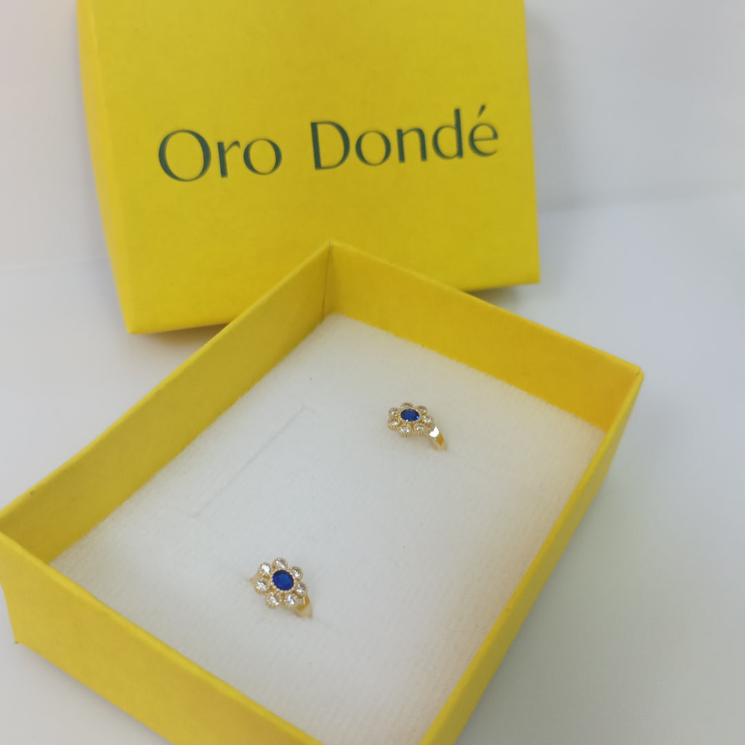 BROQUELES ORO 14K 1.4 (NUEVO)