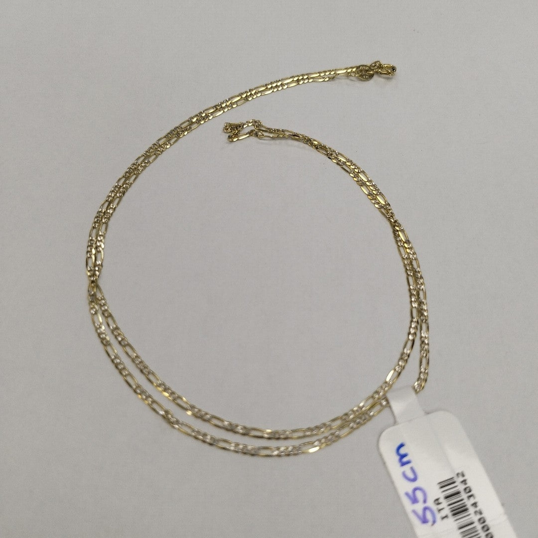 CADENAS CARTIER 3 1 DIAMANTADA ORO 14K 2.1 (NUEVO)