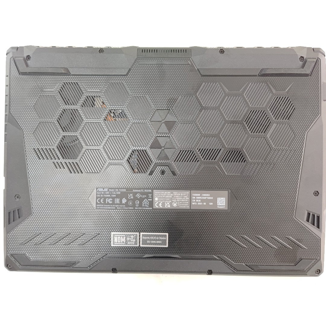 LAPTOP ASUS TUF GAMING A15 FA506NF-HN030W (2024) 512 GB SSD 8 GB RAM (SEMINUEVO)