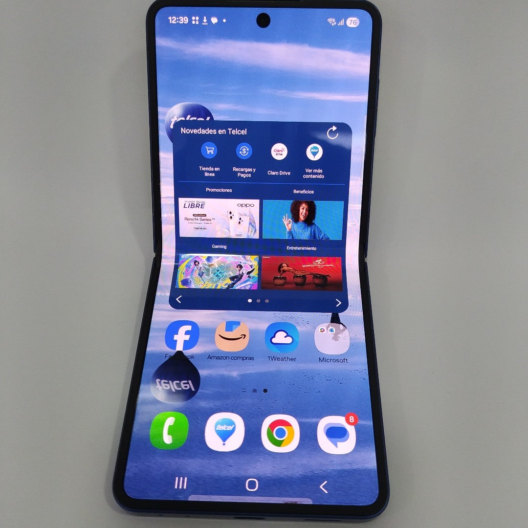 CELULAR SAMSUNG GALAXY Z FLIP 7 SM-F766B (2025) 512 GB 12 GB RAM (SEMINUEVO)