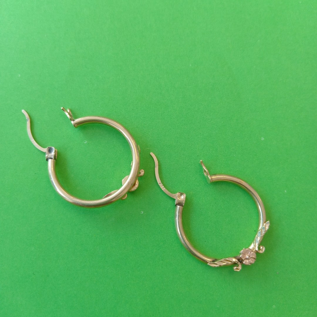 ARRACADAS PAR. ORO. 14 K 2.4 GRMS (SEMINUEVO)