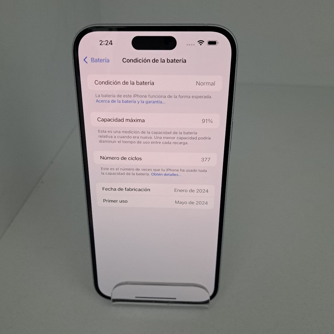 CELULAR APPLE IPHONE 15 PLUS A3093 (2023) 128 GB 6 GB RAM (SEMINUEVO)