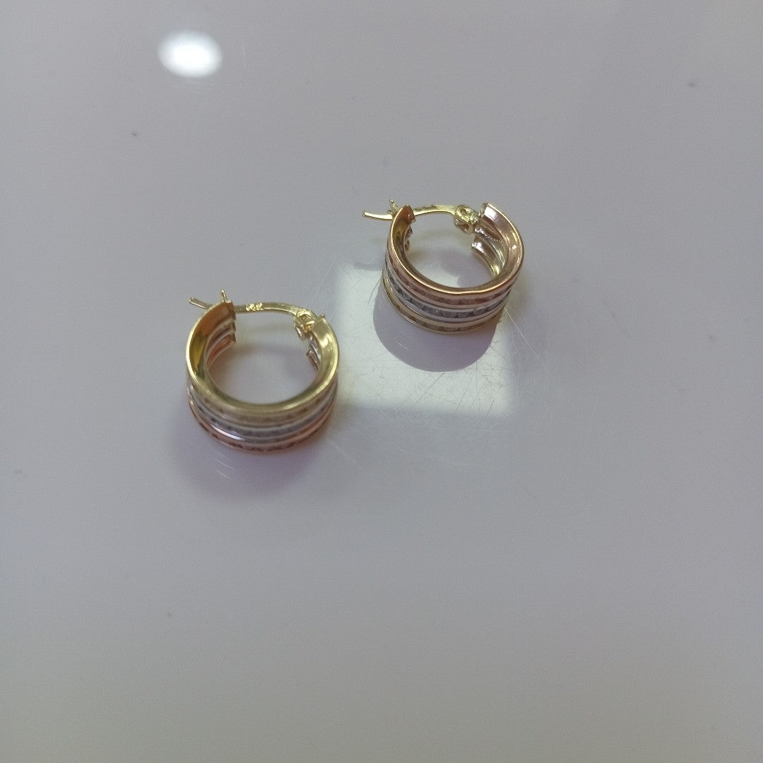 ARRACADAS ORO 14K 2.7 (NUEVO)