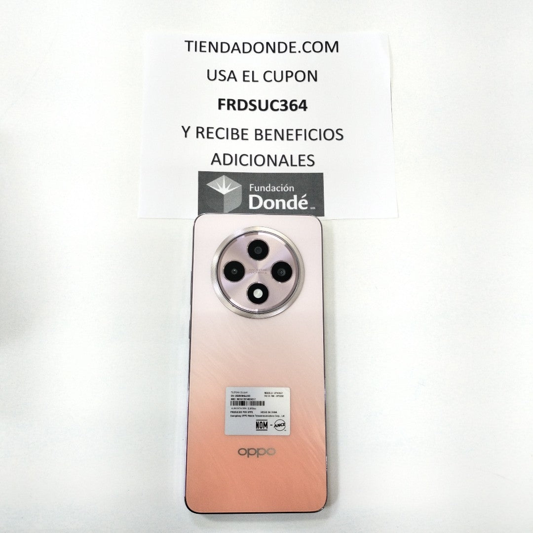 CELULAR OPPO  RENO 12F 5G CPH2637 256 GB 12 GB RAM (SEMINUEVO)