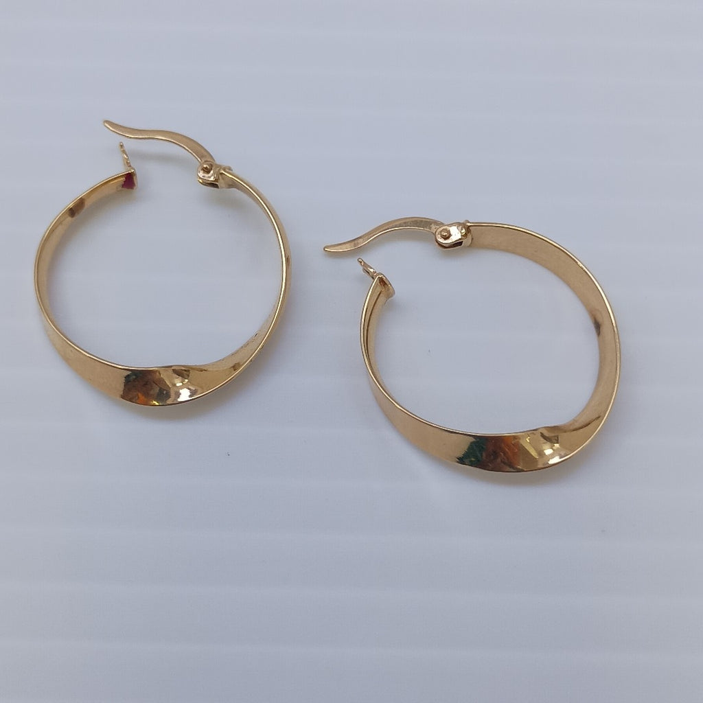 ARRACADAS PAR ORO 14 K 2,30 GRMS (SEMINUEVO)