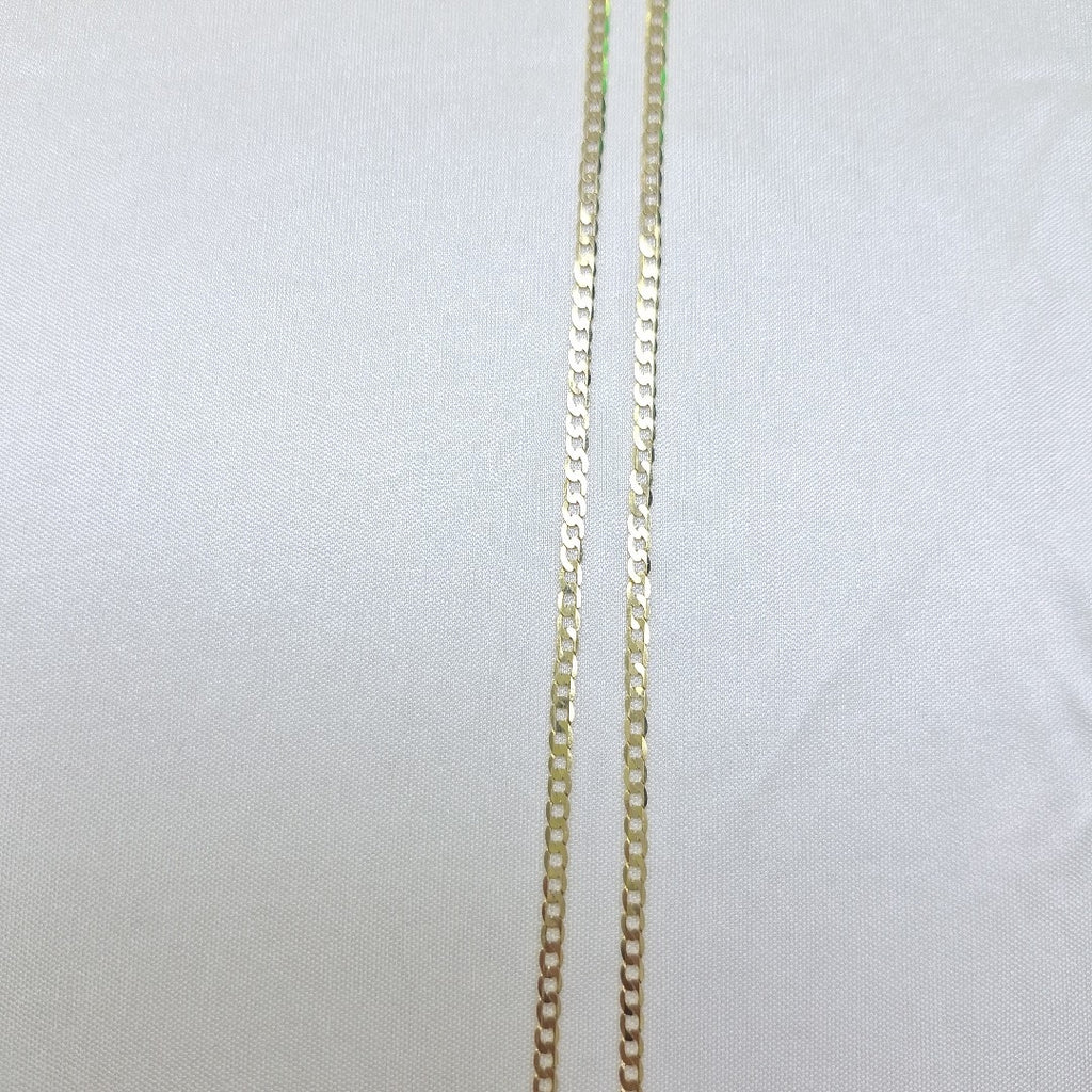 CADENAS BARBADA AMARILLA ORO 14K 3.7 (NUEVO)