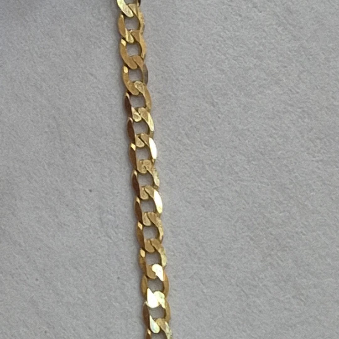 CADENAS BARBADA AMARILLA ORO 14K 2.1 (NUEVO)