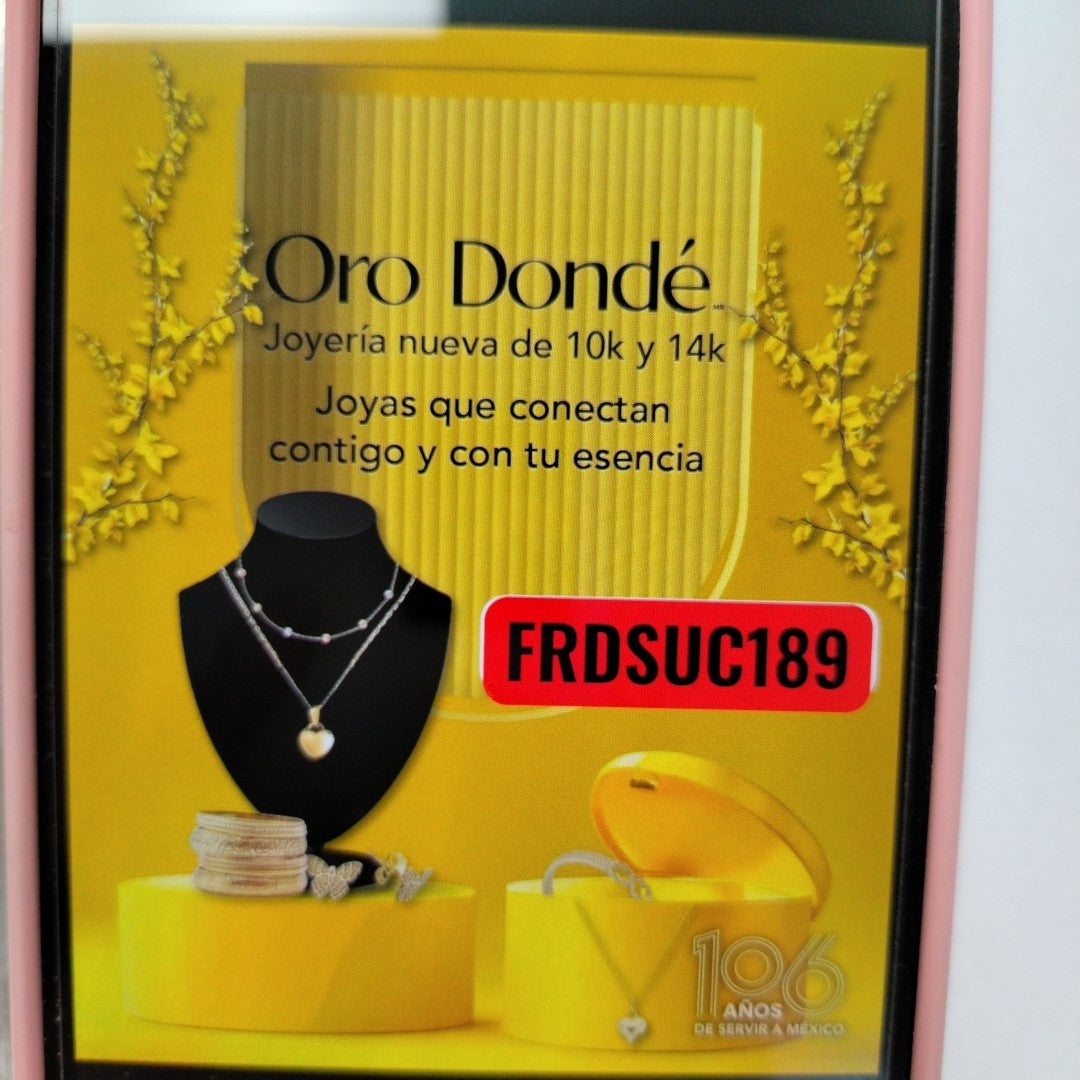 DIJE. ORO. 10 K 1.1 GRMS (SEMINUEVO)