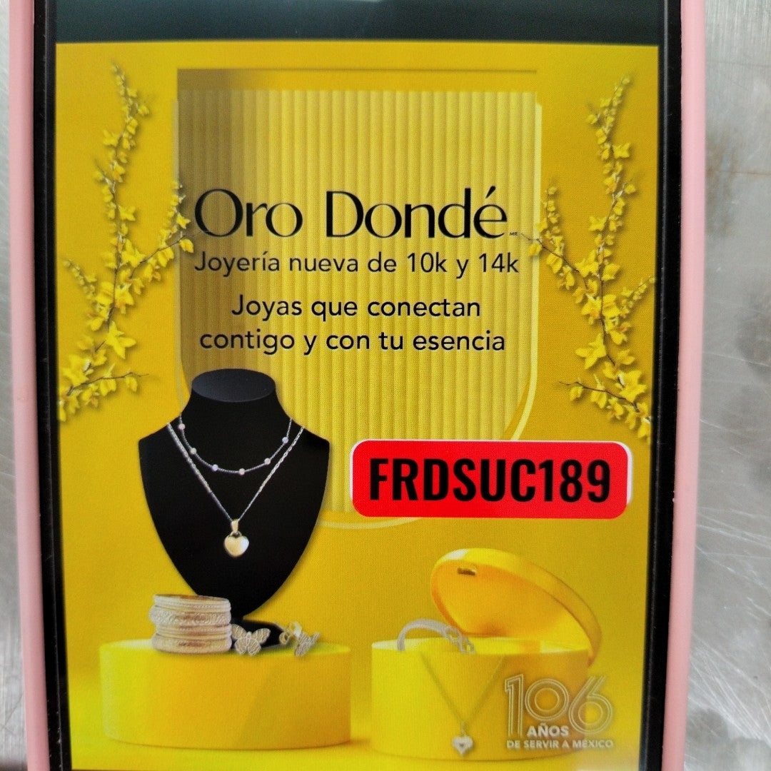 ARRACADAS PAR. ORO. 10 K 3.7 GRMS (SEMINUEVO)