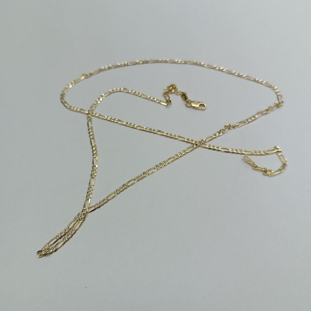 CADENAS CARTIER 3 1 DIAMANTADA ORO 14K 5.5 (NUEVO)