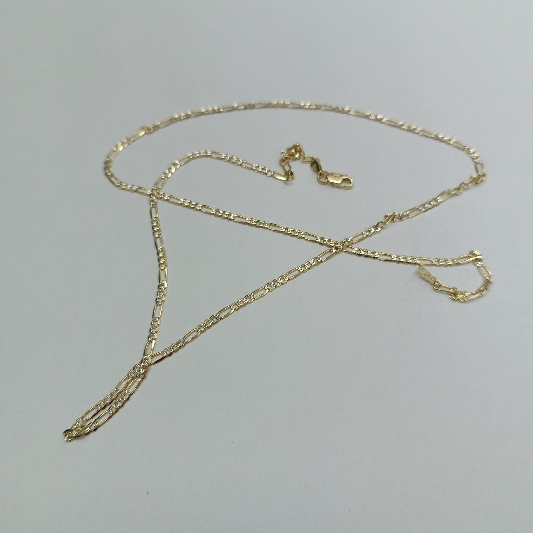 CADENAS CARTIER 3 1 DIAMANTADA ORO 14K 5.5 (NUEVO)