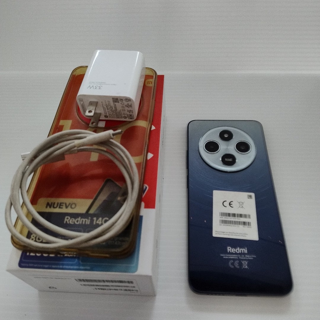 CELULAR XIAOMI REDMI 14C 2409BRN2CL (2024) 128 GB 4 GB RAM (SEMINUEVO)