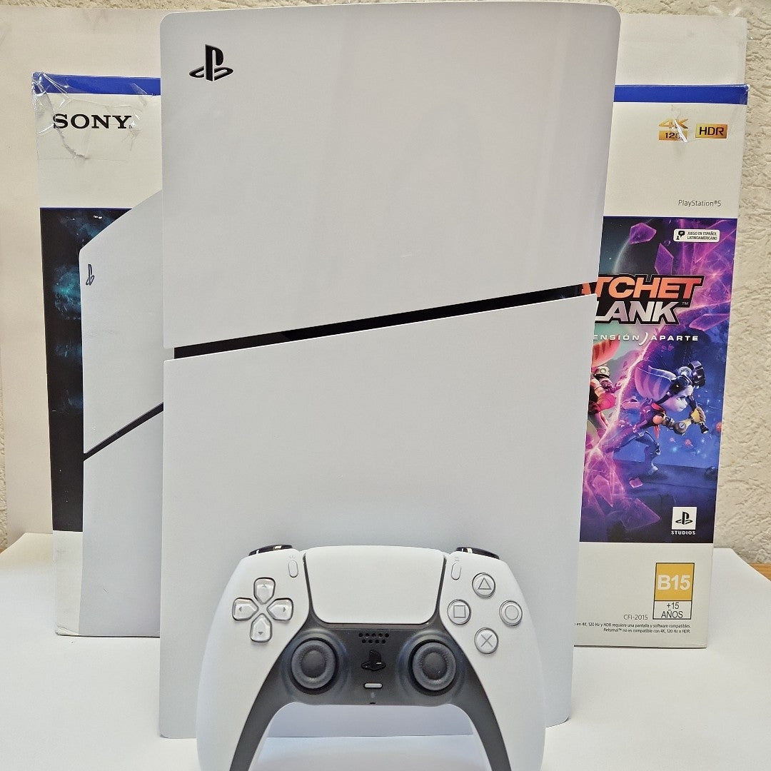 CONSOLA DE VIDEOJUEGO SONY PS5 SLIM 1 TB SSD (SEMINUEVO)