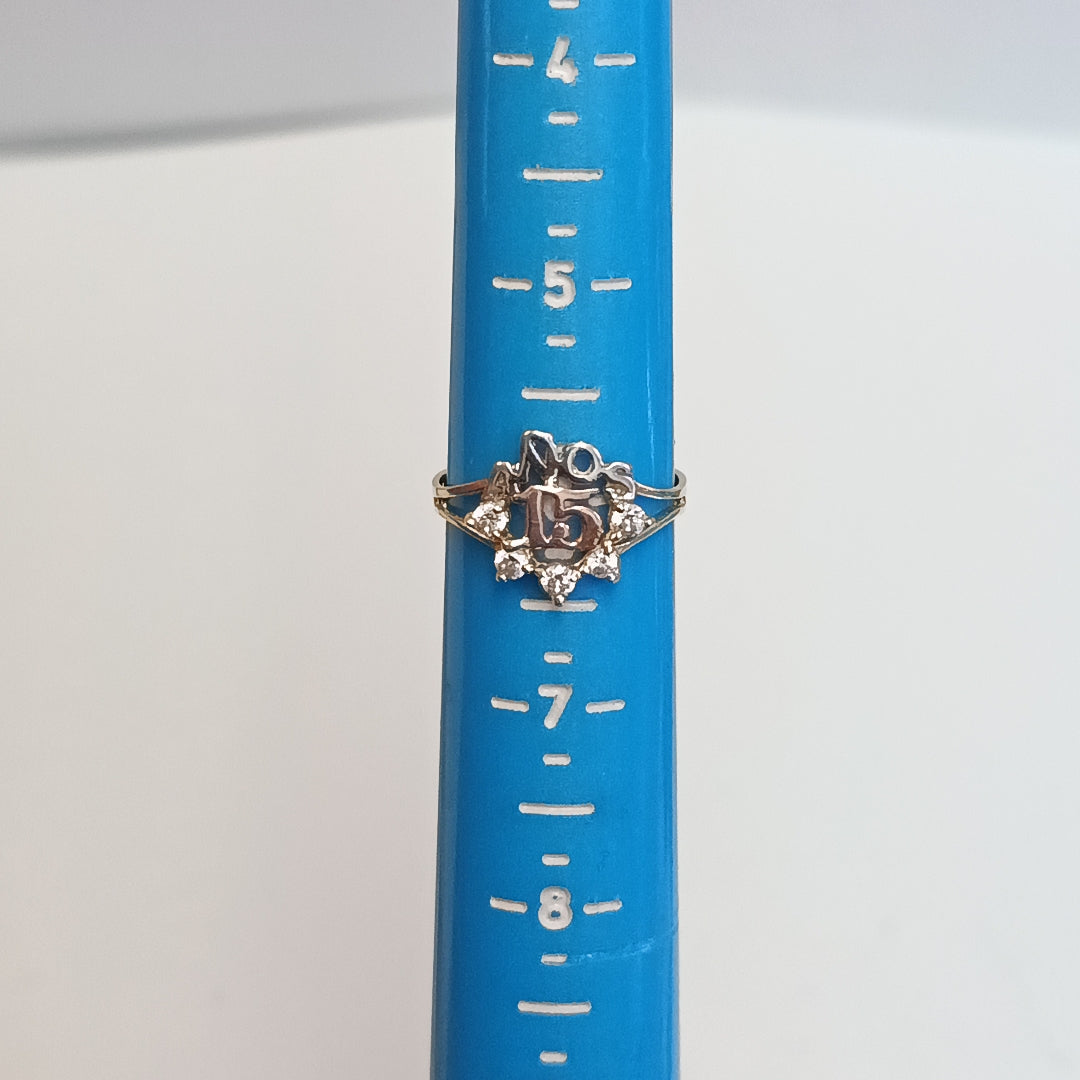 ANILLITO ORO 10 K 1,40 GRMS (SEMINUEVO)