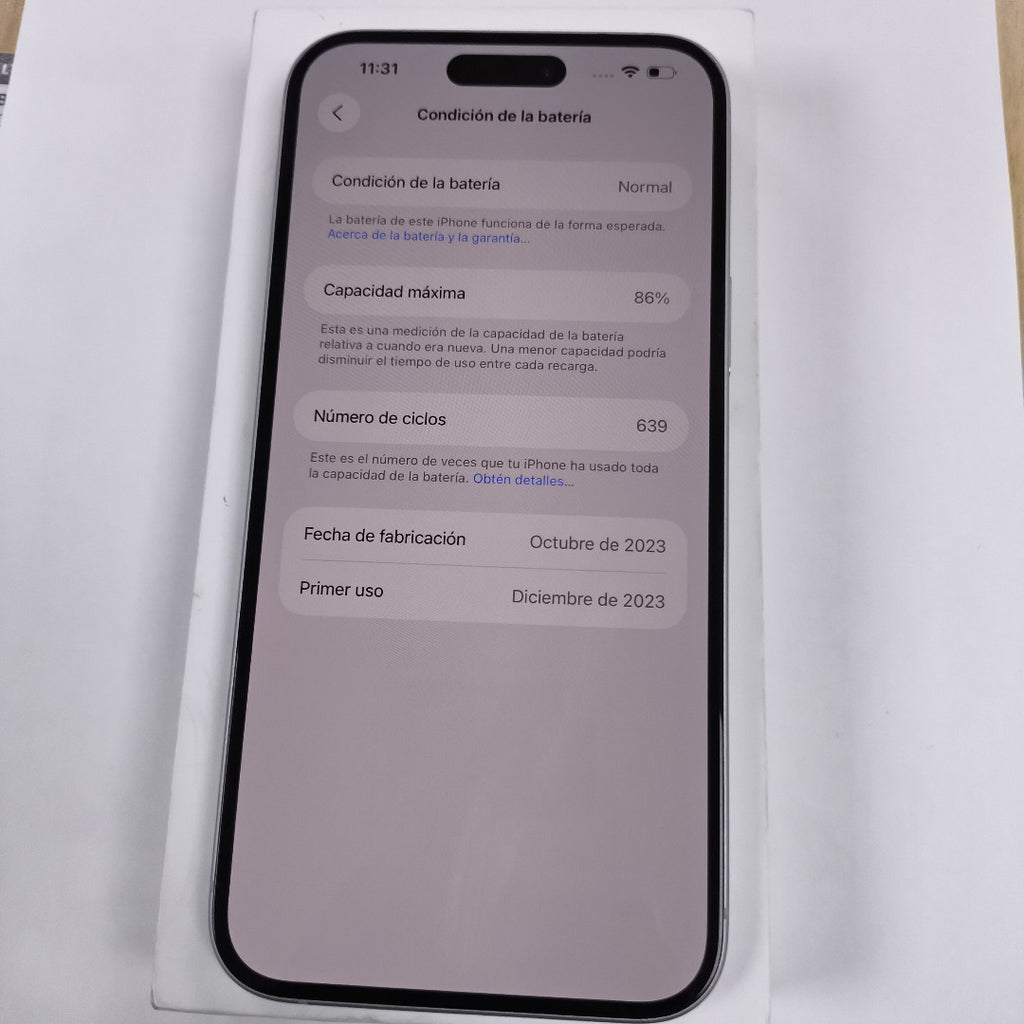 CELULAR APPLE IPHONE 15 PLUS A3093 (2023) 128 GB 6 GB RAM (SEMINUEVO)