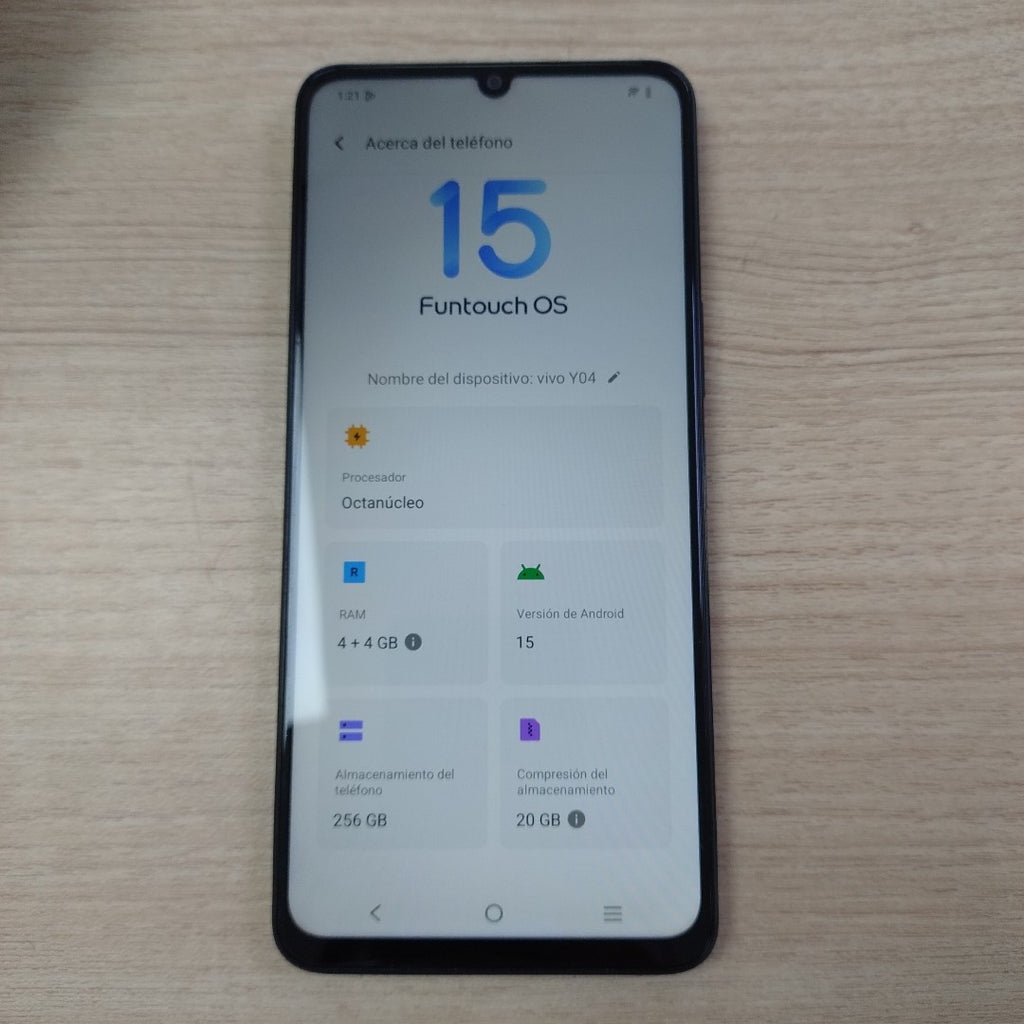 CELULAR OTRAS MARCAS OTROS MODELOS 256 GB 4 GB RAM (SEMINUEVO)