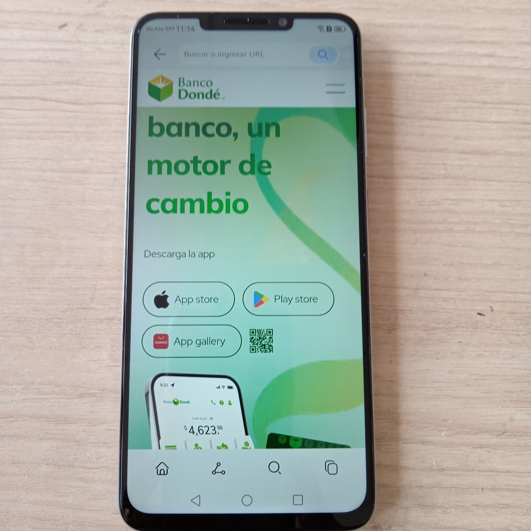 CELULAR HUAWEI NOVA Y91 STG-LX2 128 GB 8 GB RAM (SEMINUEVO)