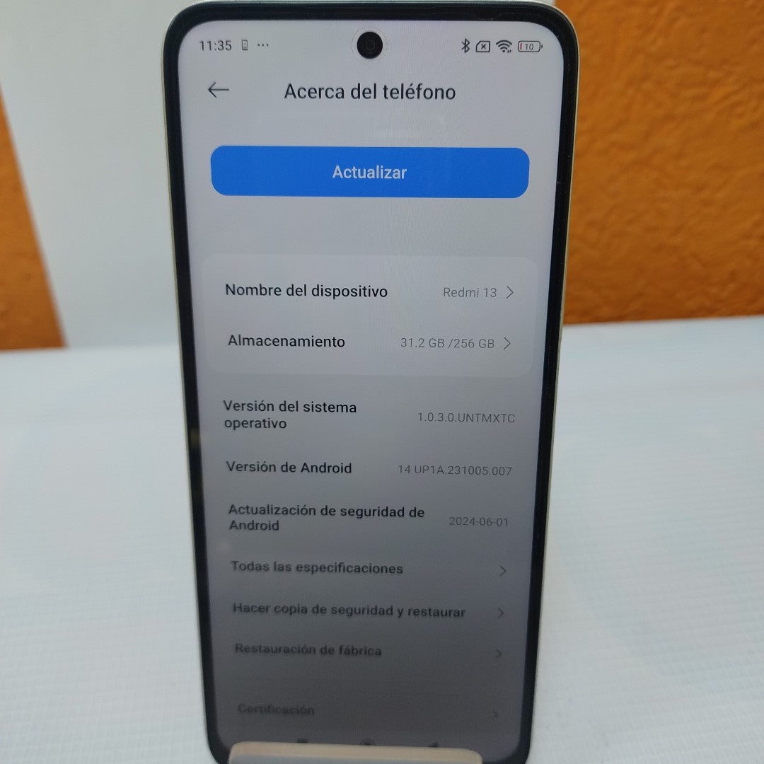 CELULAR XIAOMI REDMI 13 24049RN28L (2024) 256 GB 8 GB RAM (SEMINUEVO)