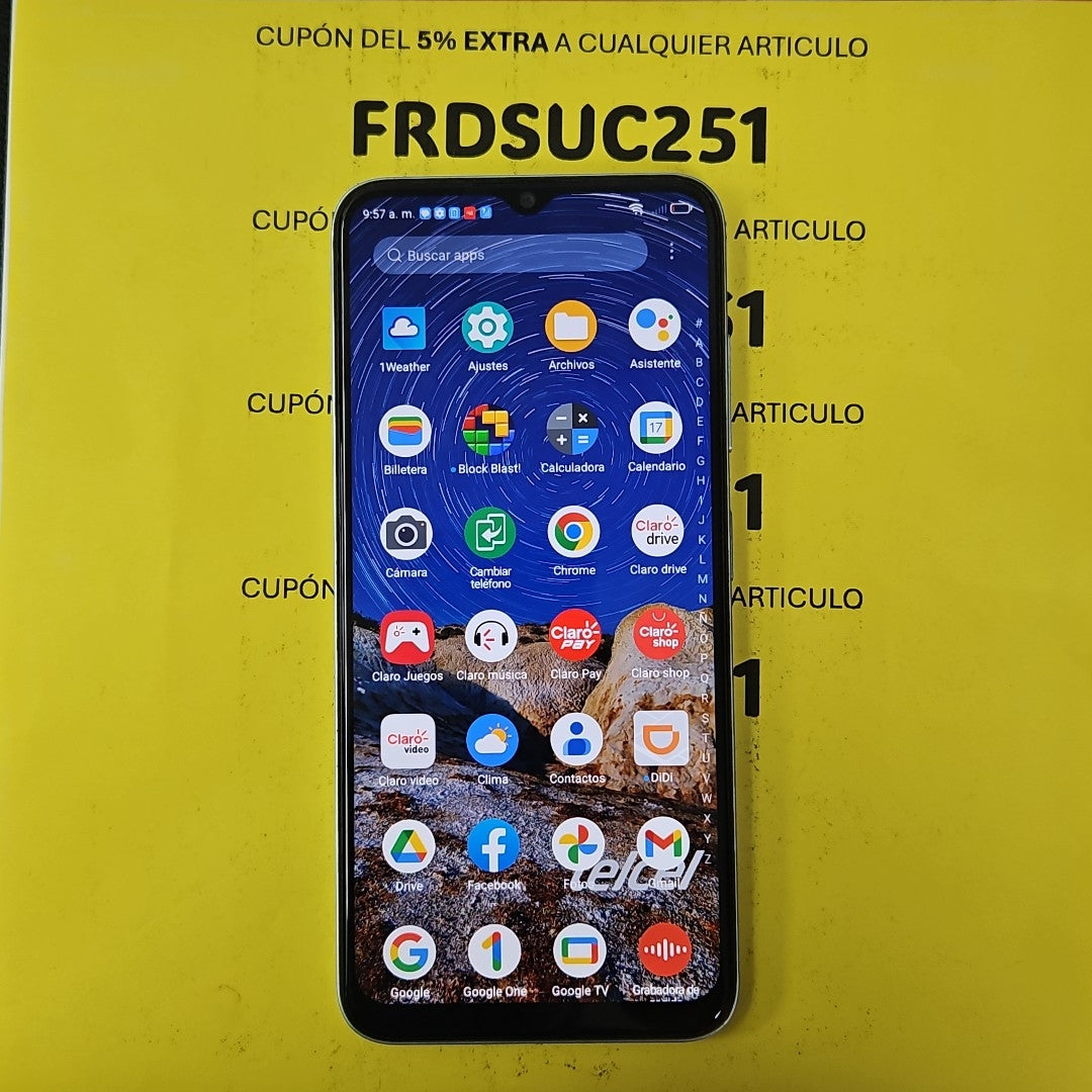 CELULAR ZTE AXON 50 LITE 8050 (2023) 256 GB 4 GB RAM (SEMINUEVO)