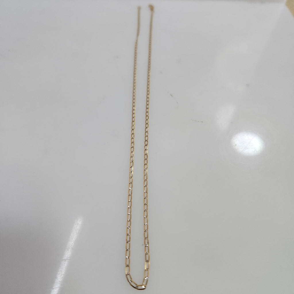 CADENA. ORO. 14 K 1.1 GRMS (SEMINUEVO)