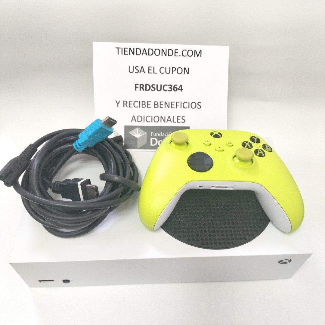 CONSOLA DE VIDEOJUEGO MICROSOFT XBOX SERIES S 512 GB SSD