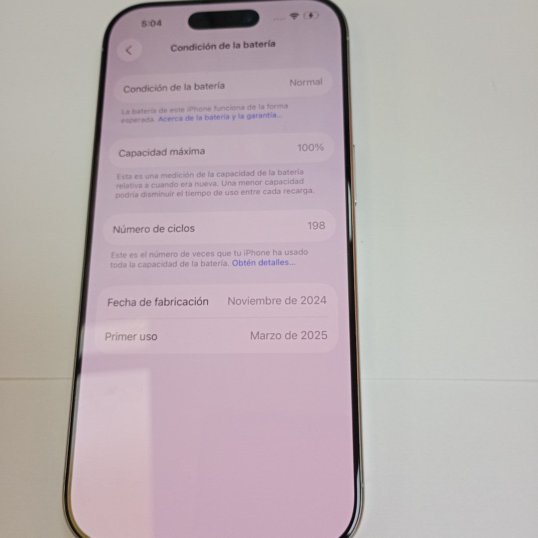 CELULAR APPLE IPHONE 16 PRO A3292 (2024) 256 GB 8 GB RAM