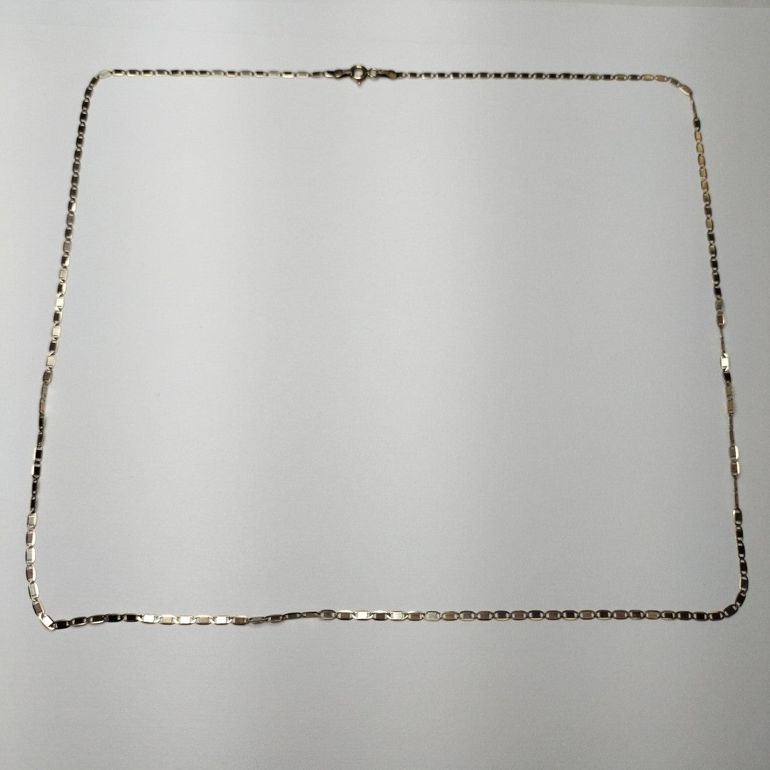 CADENA. ORO. 14 K 3.1 GRMS (SEMINUEVO)