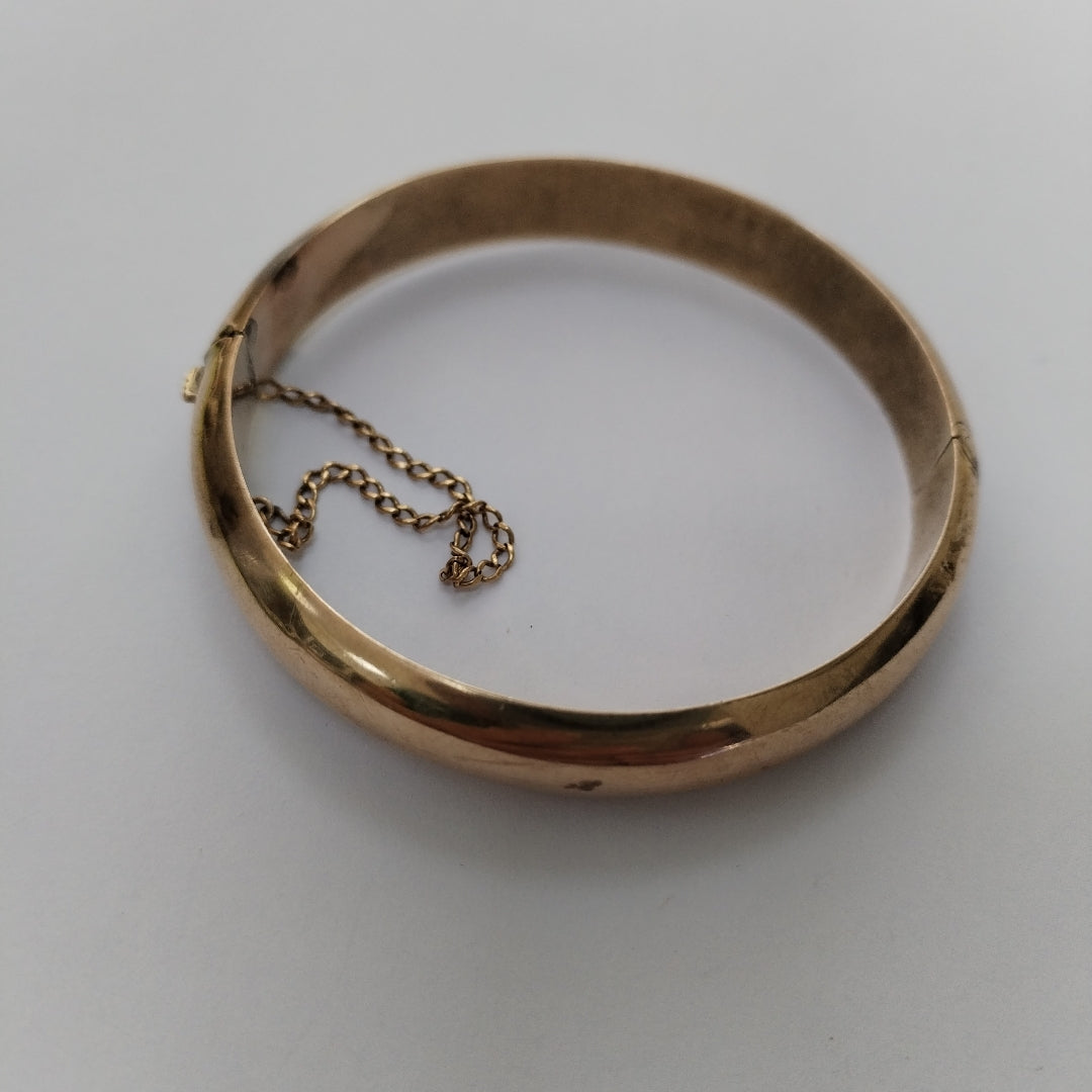 PULSERA RIGIDA. ORO. 8 K 13.9 GRMS (SEMINUEVO)