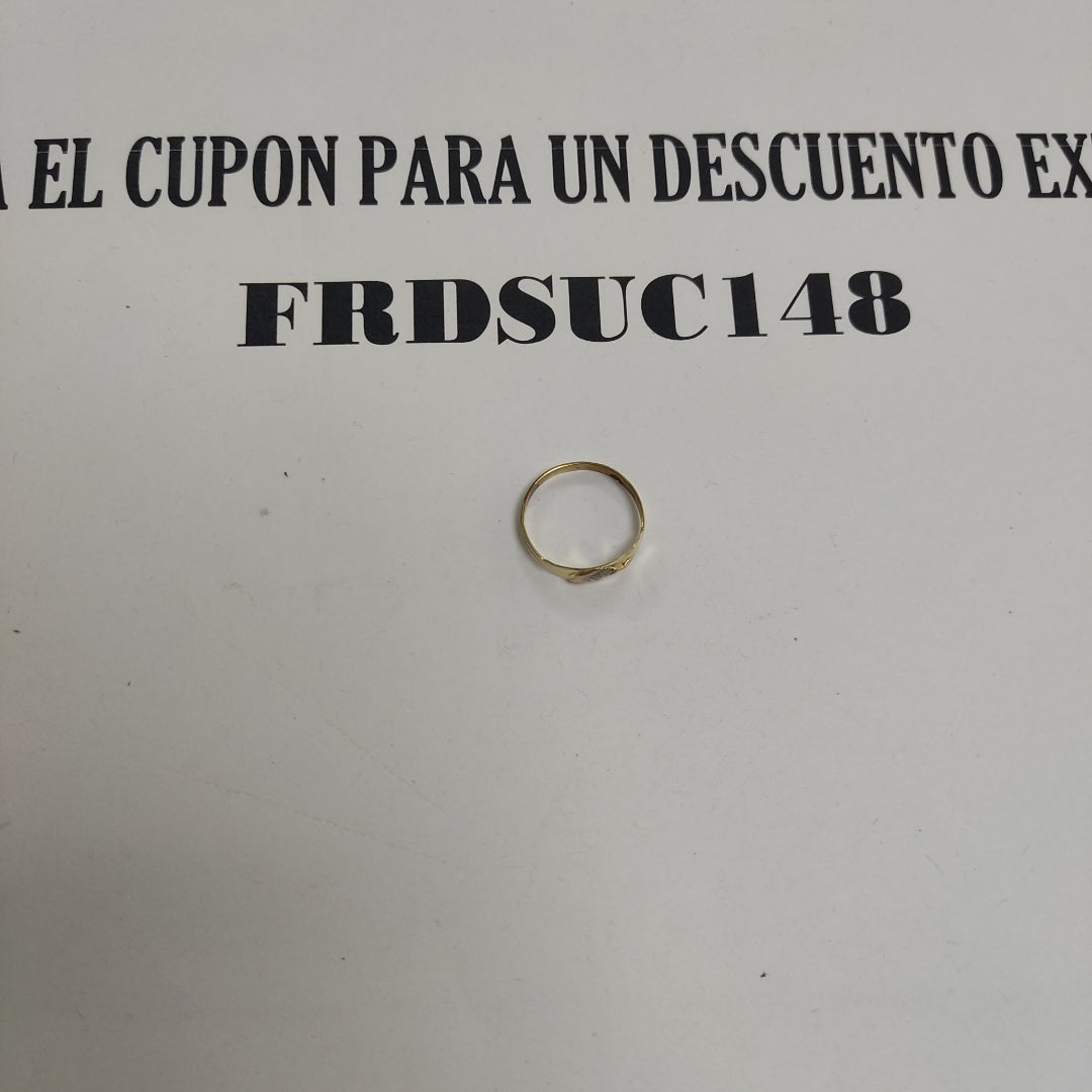 ANILLITO ORO 10 K 1,00 GRMS (SEMINUEVO)