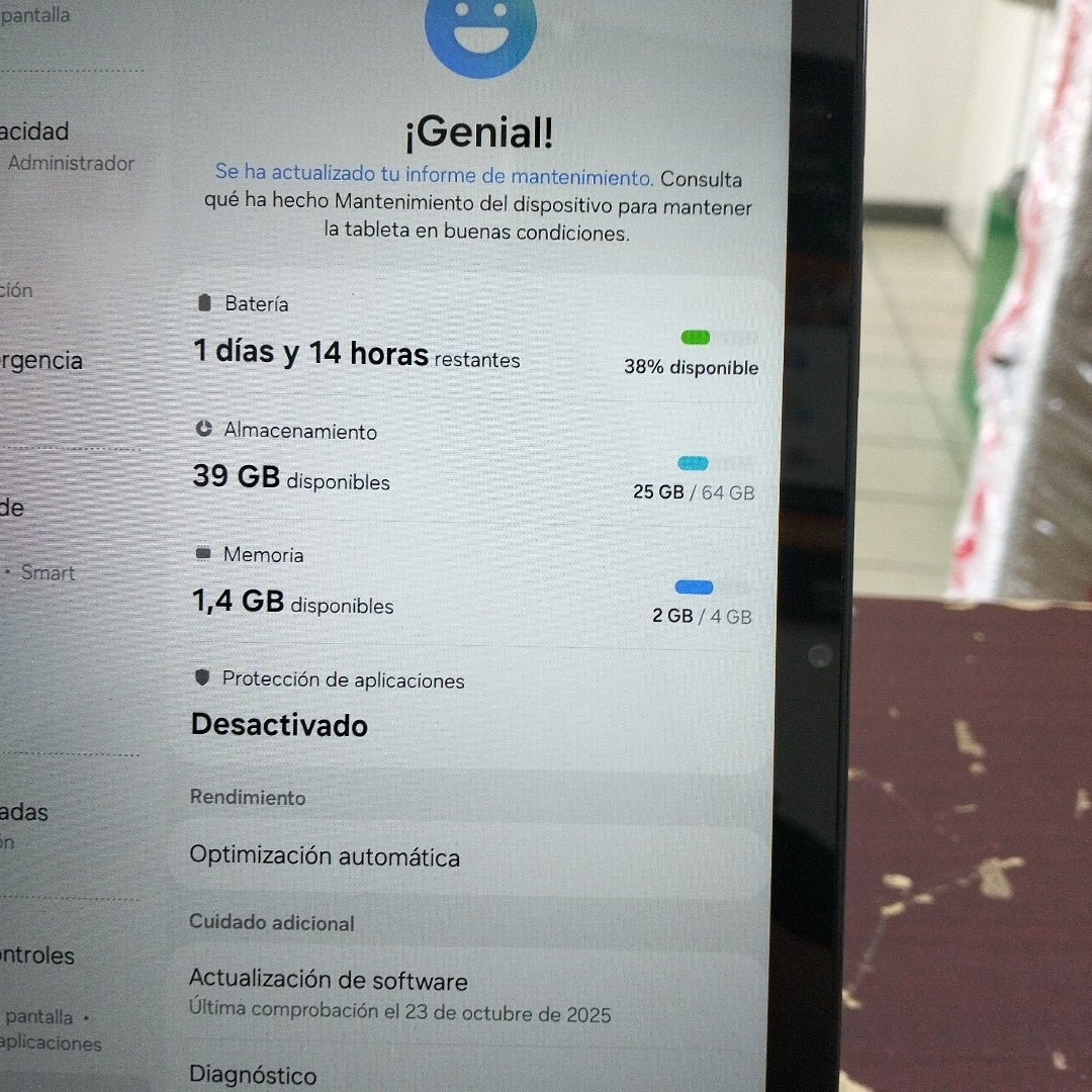 TABLETA SAMSUNG GALAXY TAB A8 SM-X200 64 GB 4 GB RAM (SEMINUEVO)