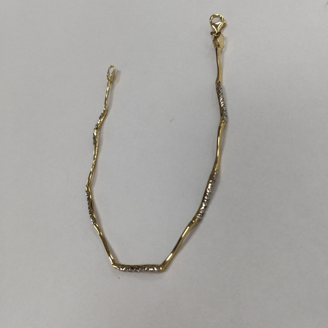 PULSERAS DAMA ORO 14K 3.5 (NUEVO)