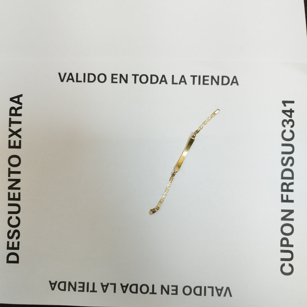 ESCLAVA. ORO. 14 K 2.8 GRMS (SEMINUEVO)